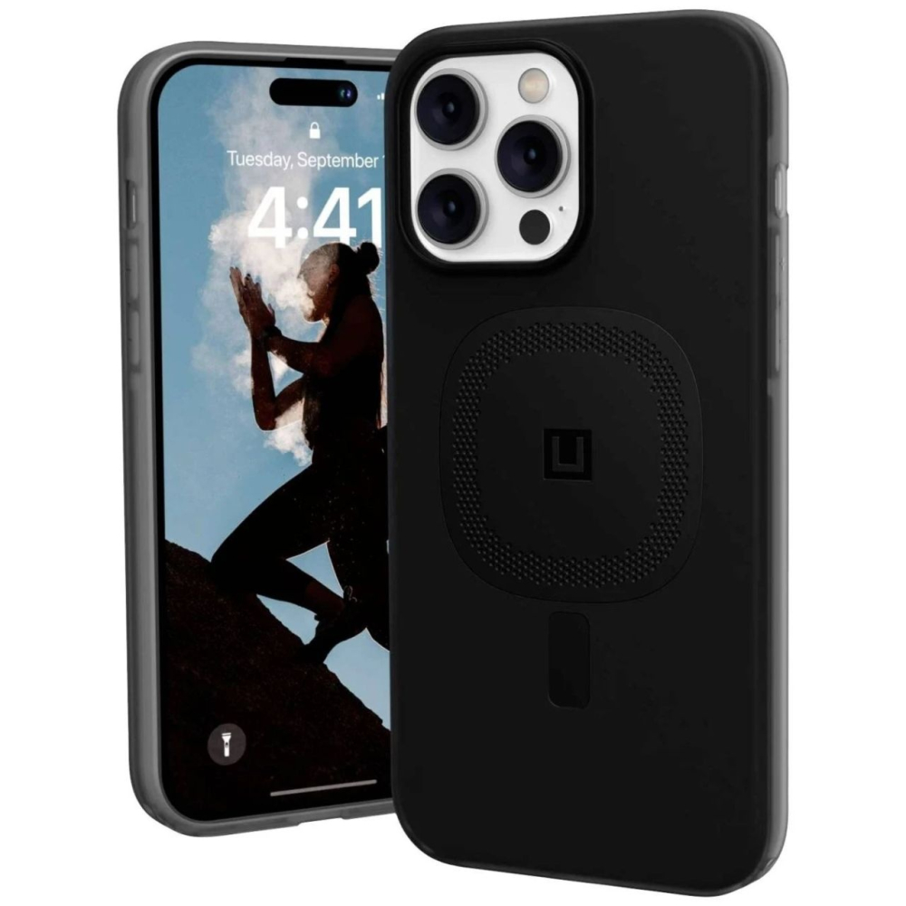 Husa iPhone 14 Pro UAG Lucent 2.0 Magsafe Black [10]