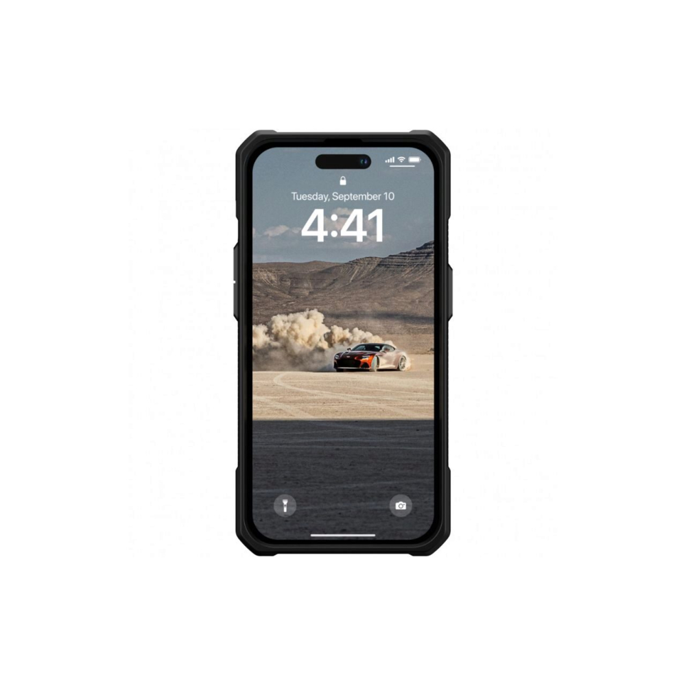 Husa iPhone 14 Pro UAG Monarch Series Kevlar Black, military drop tested [5]