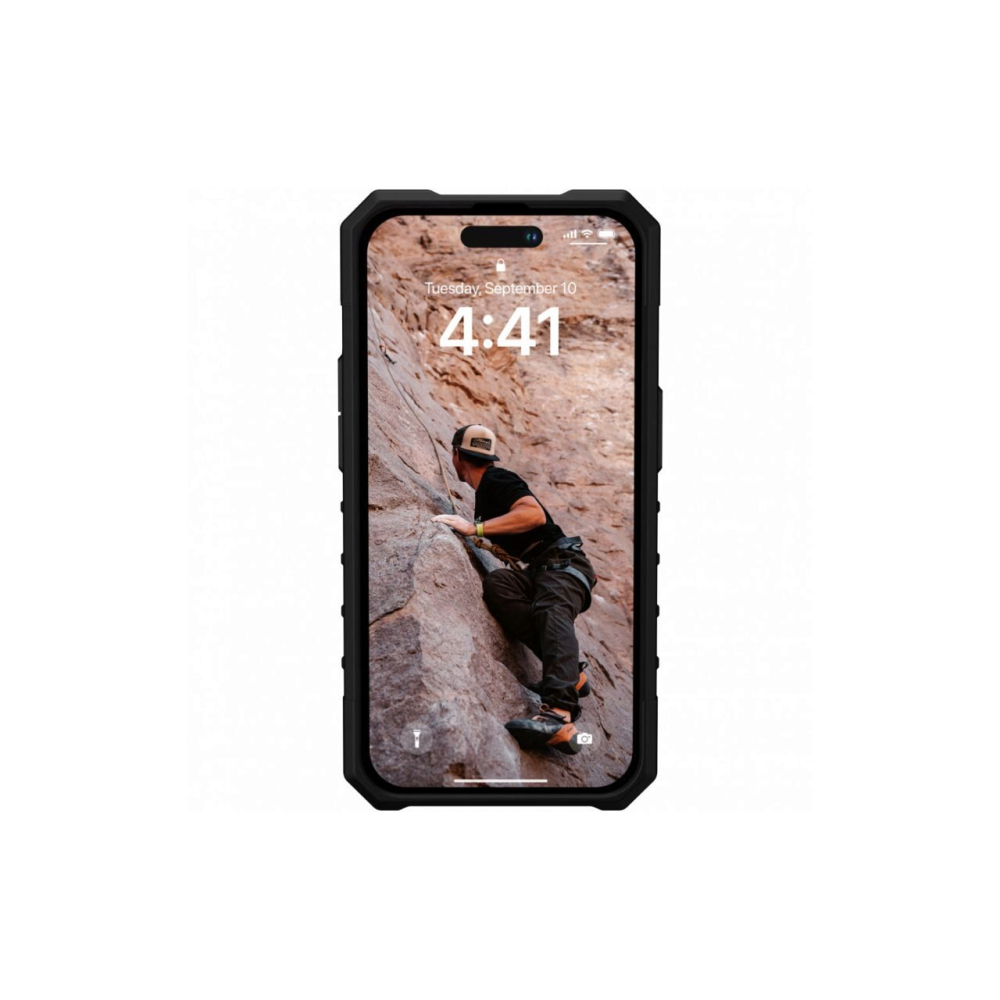 Husa iPhone 14 Pro UAG Pathfinder Series Black, military drop tested [4]