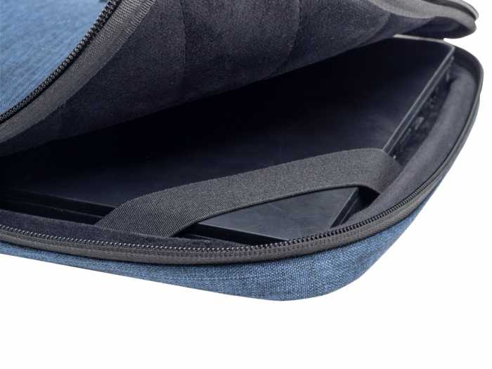 Husa laptop 15-16" subtire si usoara, design modern, Exactive Business Exacompta 17142E, albastru [4]