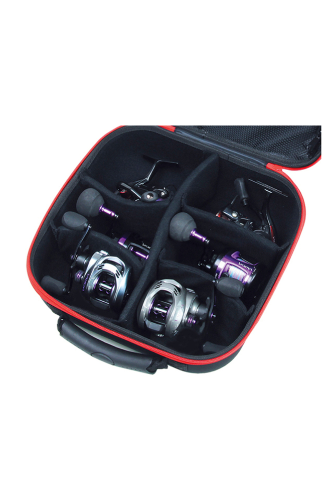 Husa mulinete PROX PX414 Multi Partition Reel Bag Black Medium [2]