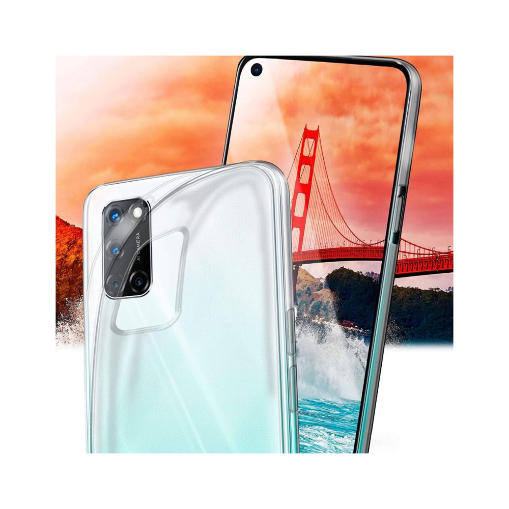 Husa Oppo A54 5G Lemontti Silicon Transparent [3]