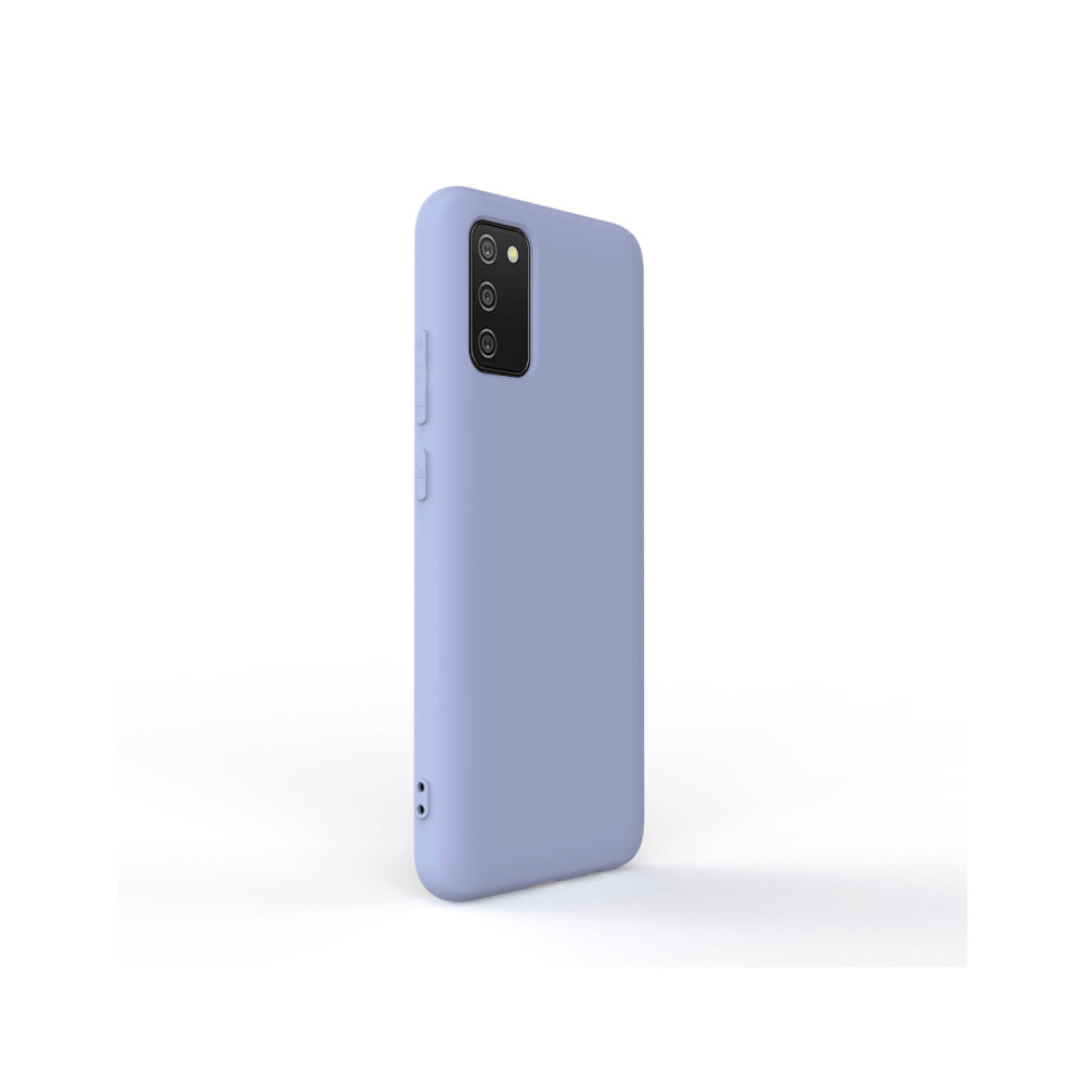 Husa Samsung Galaxy A02s Lemontti Silicon Soft Slim Lavender Gray [5]