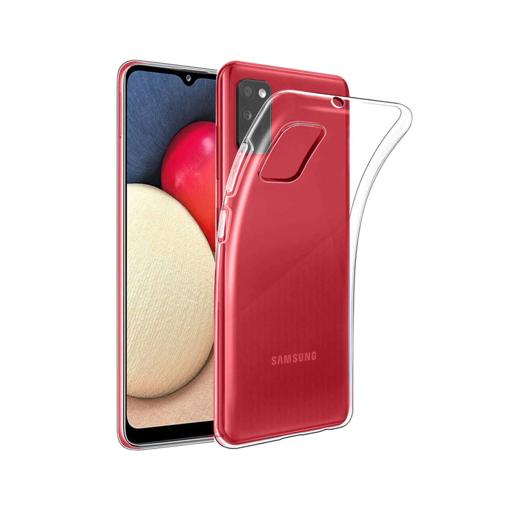 Husa Samsung Galaxy A02s Lemontti Silicon Transparent [2]