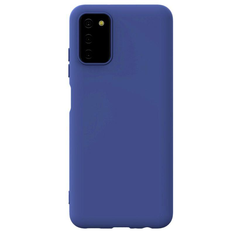 Husa Samsung Galaxy A03s Lemontti Silicon Soft Slim Dark Blue [3]