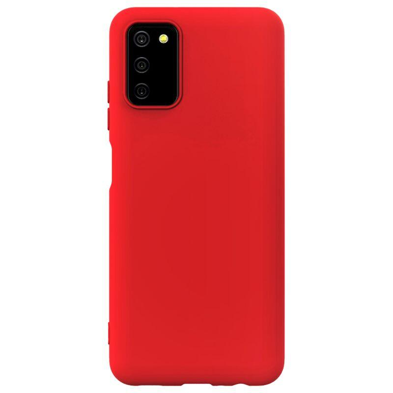 Husa Samsung Galaxy A03s Lemontti Silicon Soft Slim Red [3]