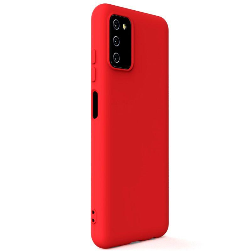 Husa Samsung Galaxy A03s Lemontti Silicon Soft Slim Red [2]