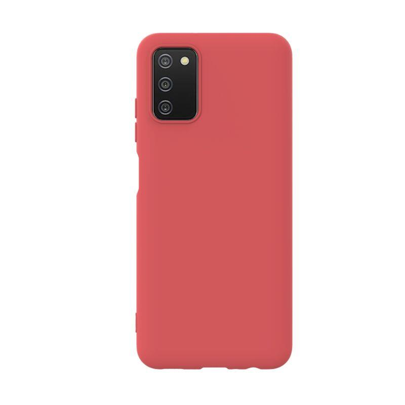 Husa Samsung Galaxy A03s Lemontti Silicon Soft Slim Santa Red [3]