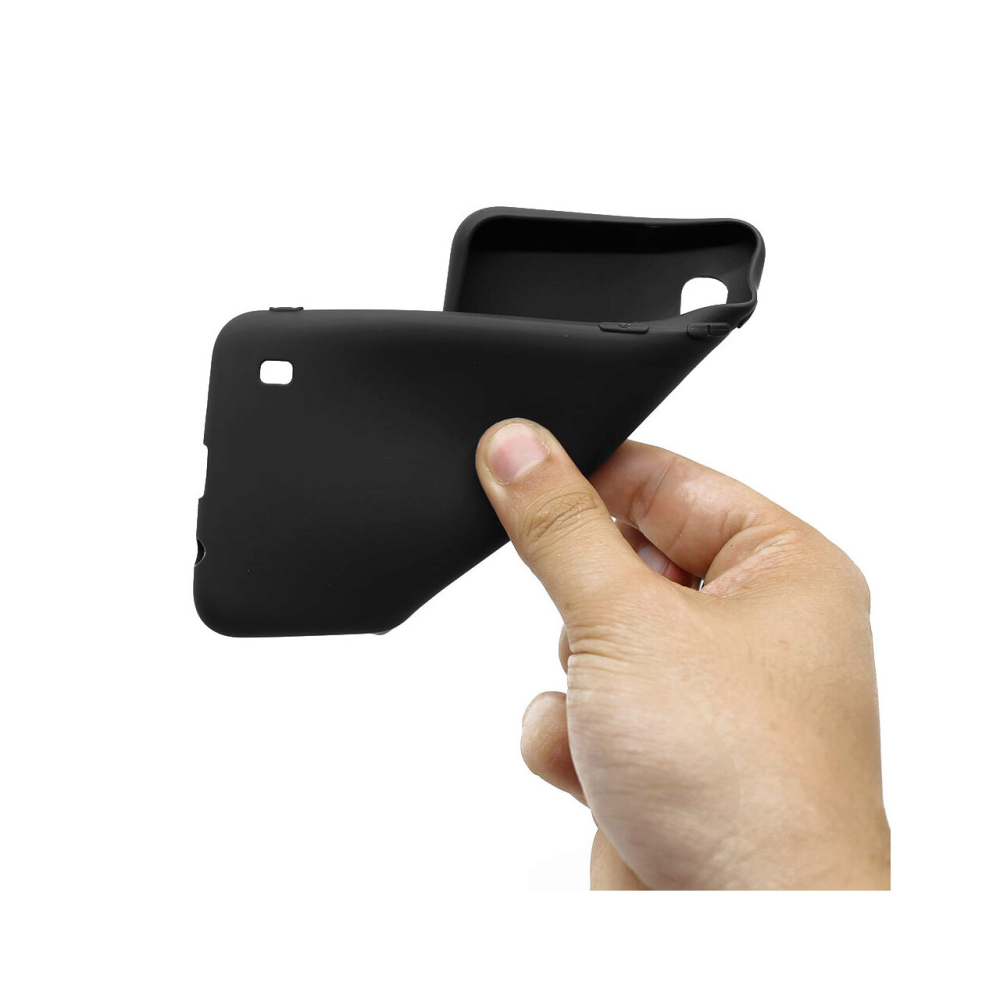 Husa Samsung Galaxy A10 Lemontti Silicon Silky Negru [2]