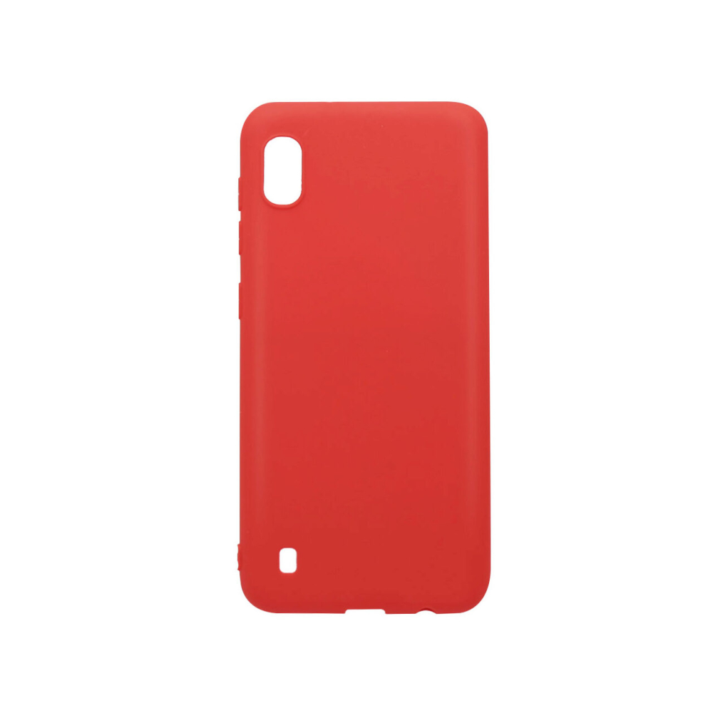 Husa Samsung Galaxy A10 Lemontti Silicon Silky Rosu [5]