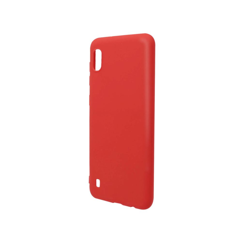 Husa Samsung Galaxy A10 Lemontti Silicon Silky Rosu [4]