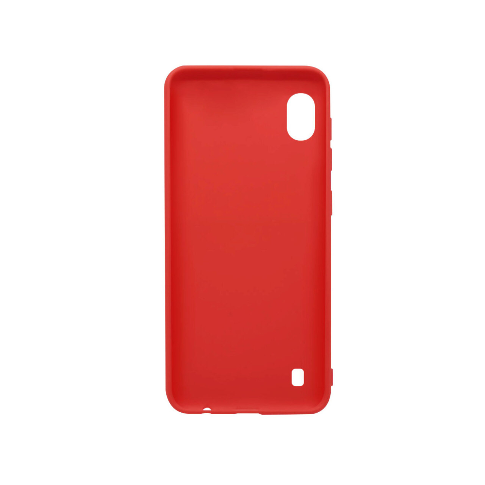Husa Samsung Galaxy A10 Lemontti Silicon Silky Rosu [2]