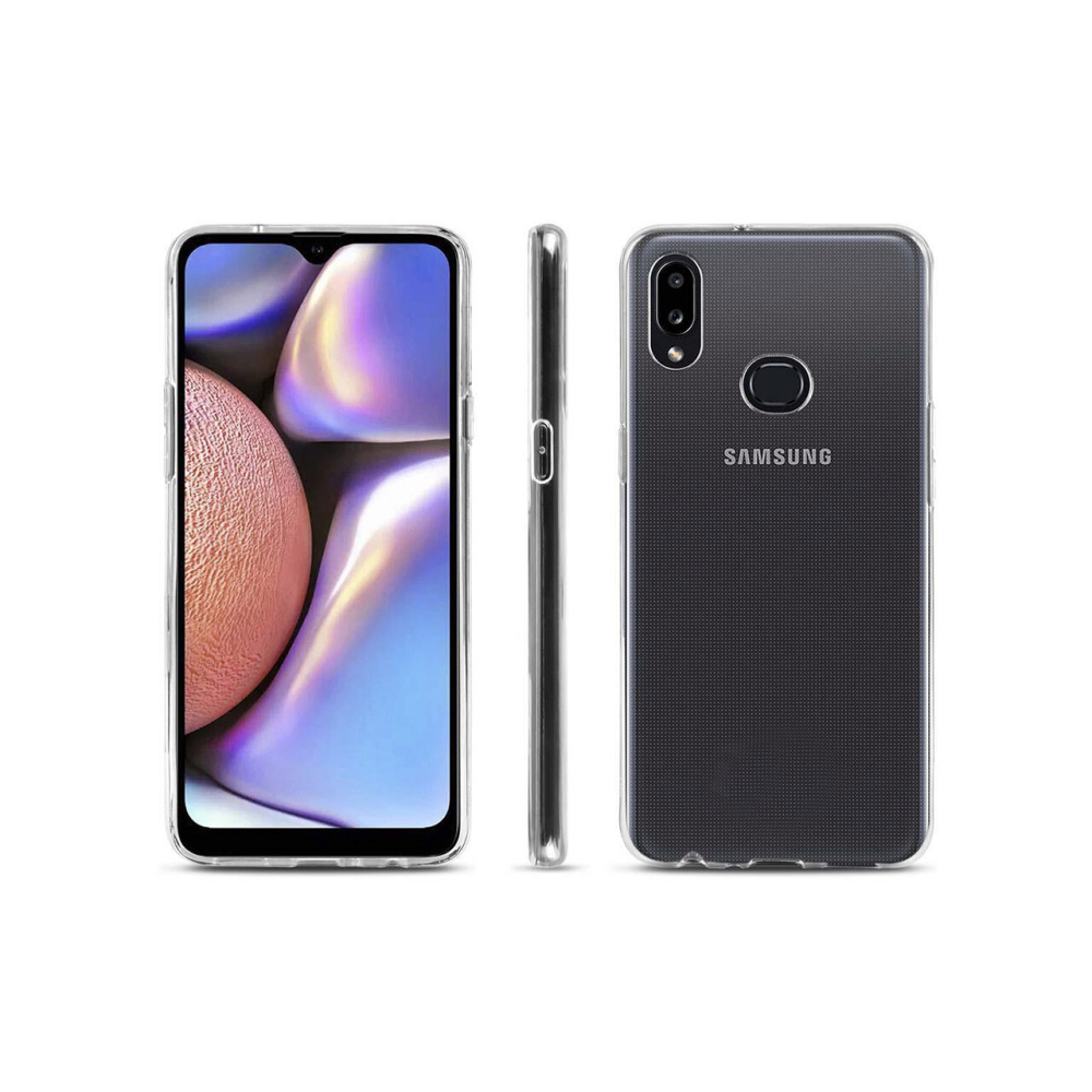 Husa Samsung Galaxy A10s Lemontti Silicon Transparent [2]