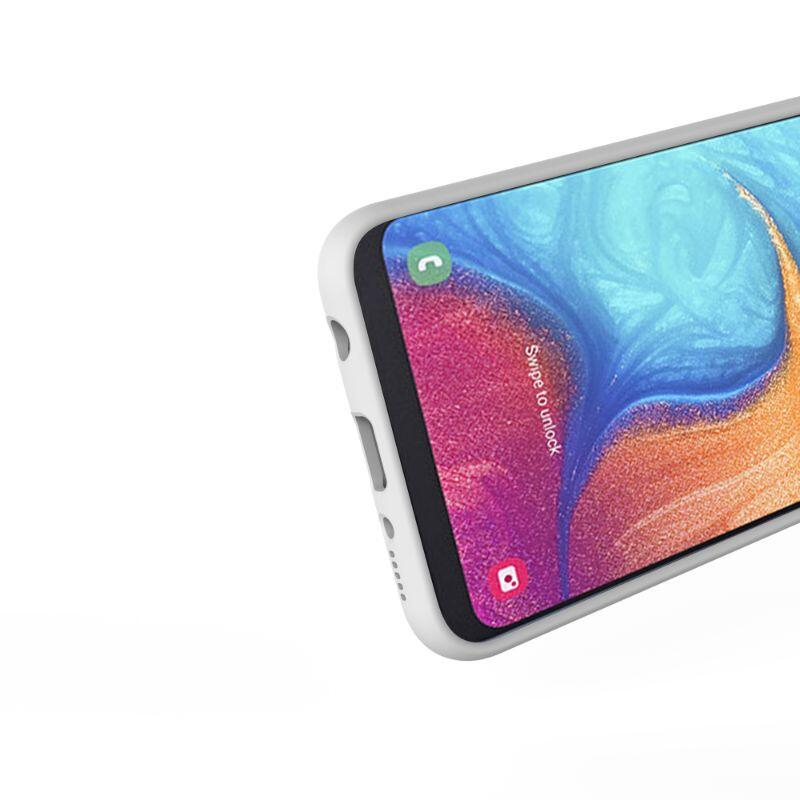 Husa Samsung Galaxy A20e Lemontti Liquid Silicon Stone [3]