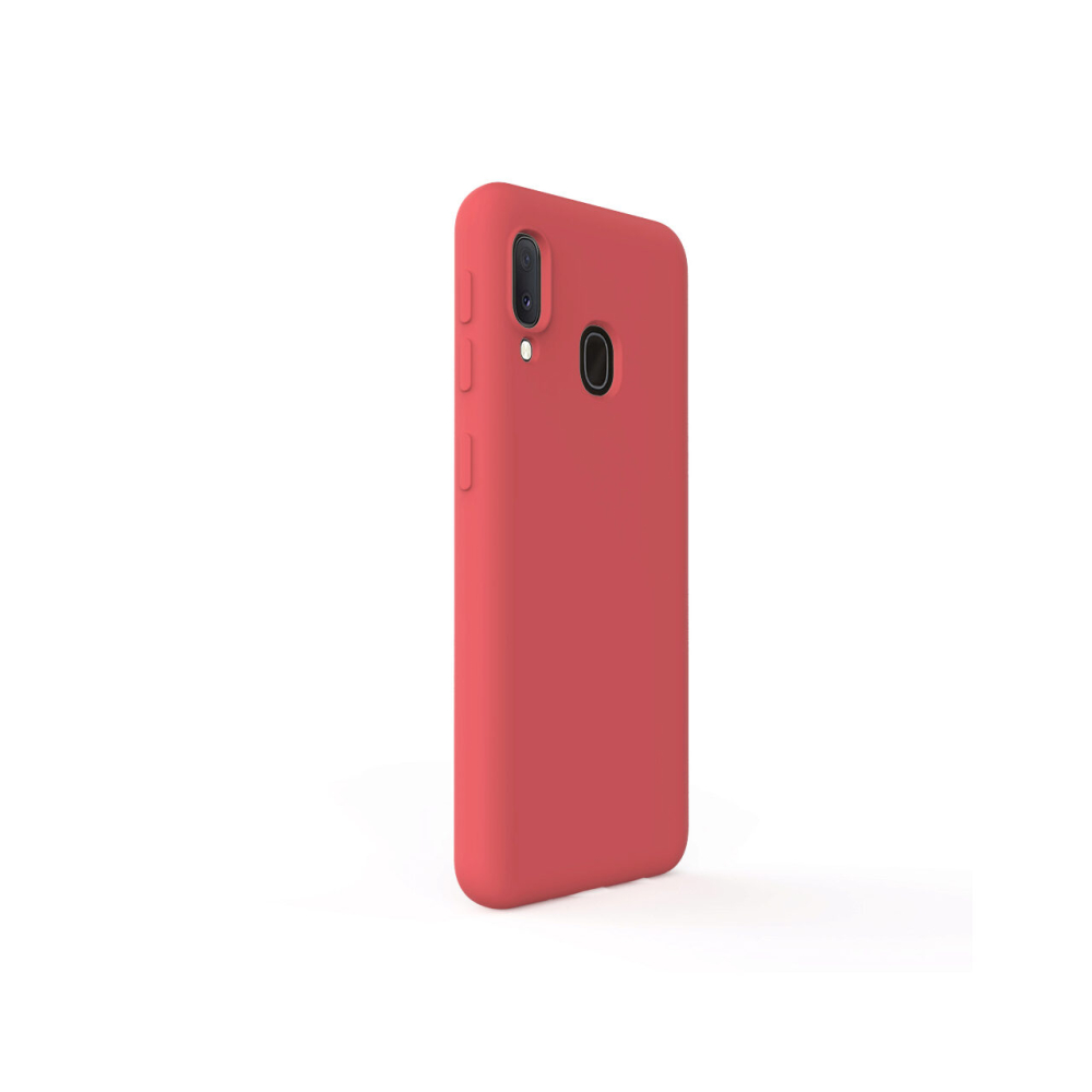 Husa Samsung Galaxy A20e Lemontti Silicon Soft Slim Santa Red [5]