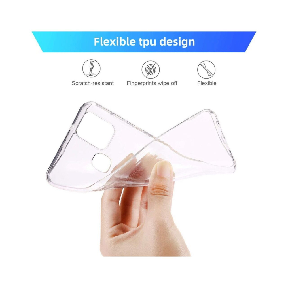 Husa Samsung Galaxy A20e Lemontti Silicon Transparent [2]