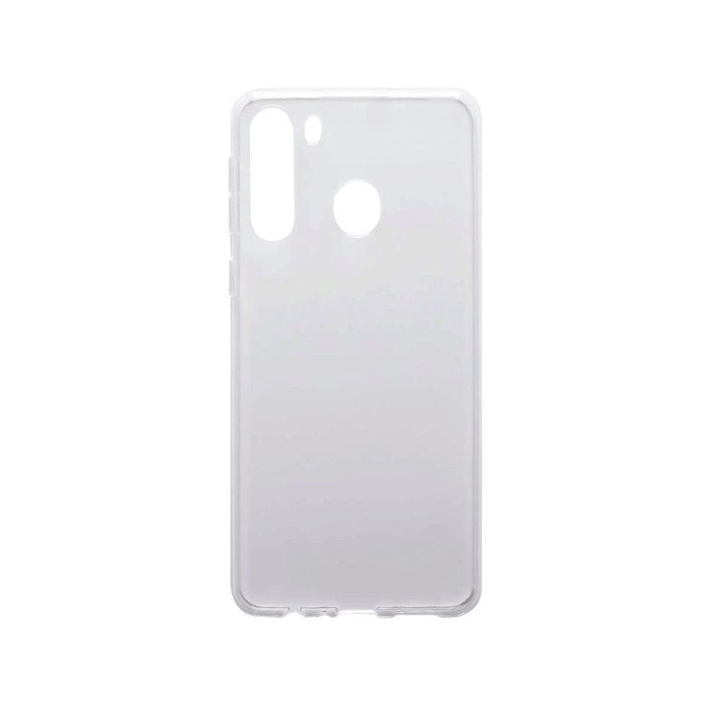 Husa Samsung Galaxy A21 Lemontti Silicon Transparent [6]