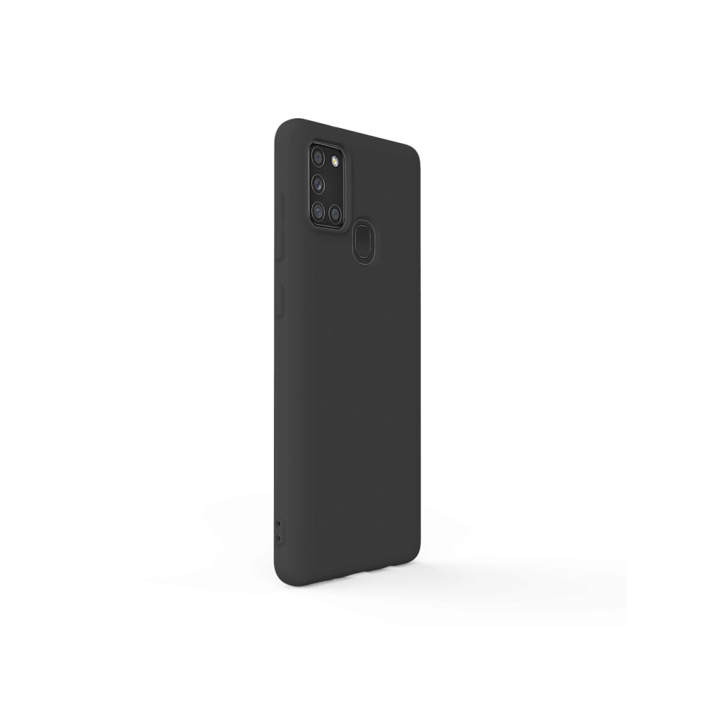 Husa Samsung Galaxy A21s Lemontti Silicon Soft Slim Black [5]