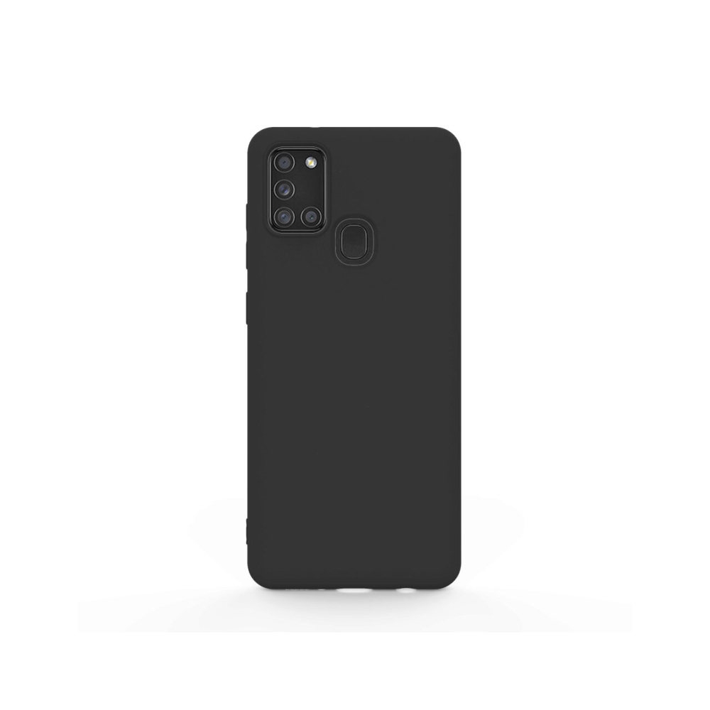 Husa Samsung Galaxy A21s Lemontti Silicon Soft Slim Black [4]