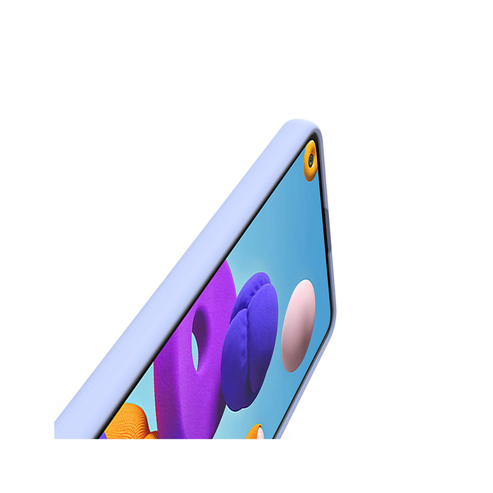 Husa Samsung Galaxy A21s Lemontti Silicon Soft Slim Lavender Gray [2]