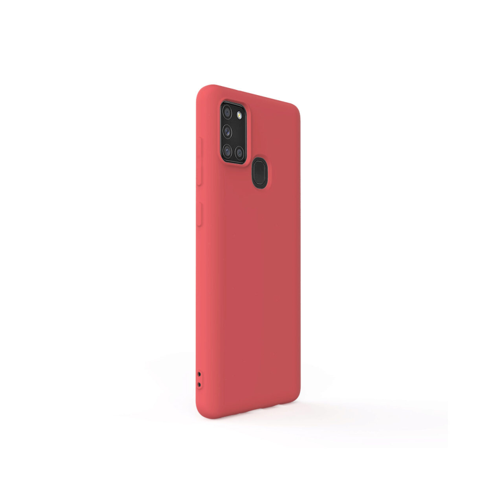 Husa Samsung Galaxy A21s Lemontti Silicon Soft Slim Santa Red [5]