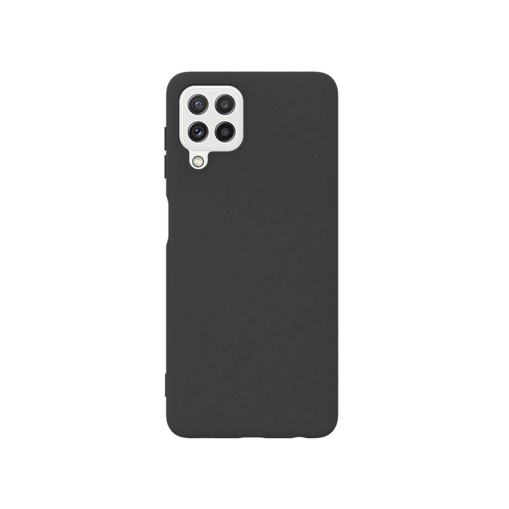 Husa Samsung Galaxy A22 4G Lemontti Silicon Silky Negru [5]