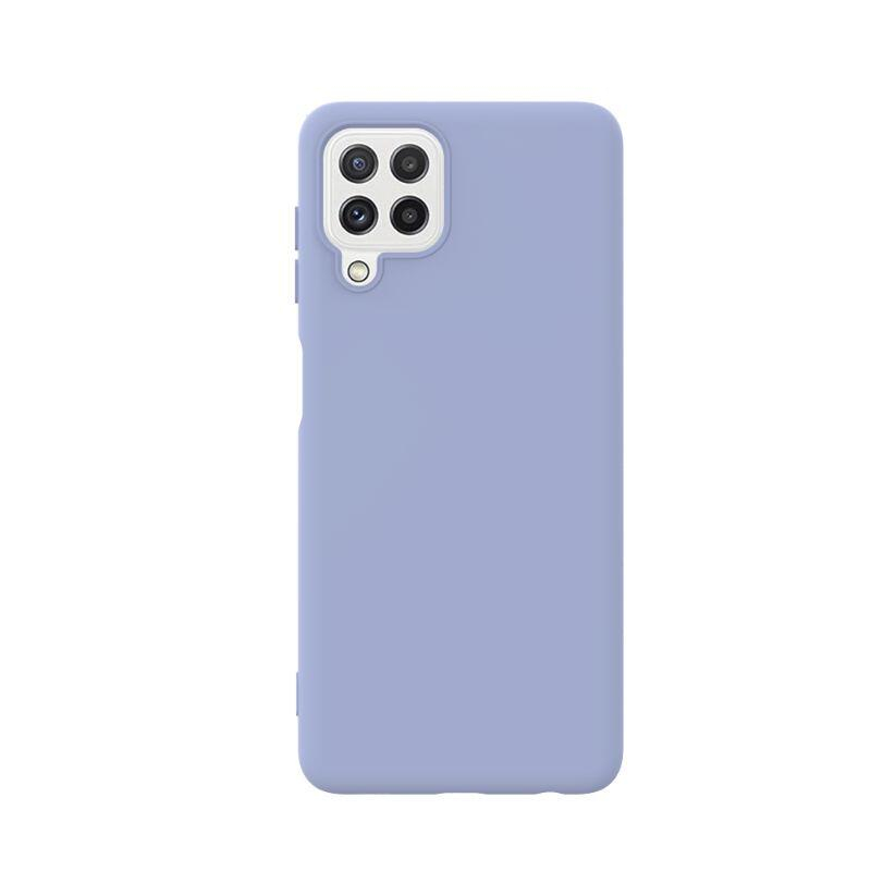 Husa Samsung Galaxy A22 4G Lemontti Silicon Soft Slim Lavender Gray [3]