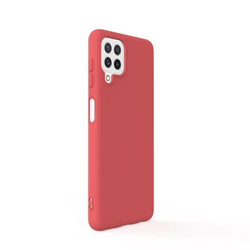 Husa Samsung Galaxy A22 4G Lemontti Silicon Soft Slim Santa Red [2]