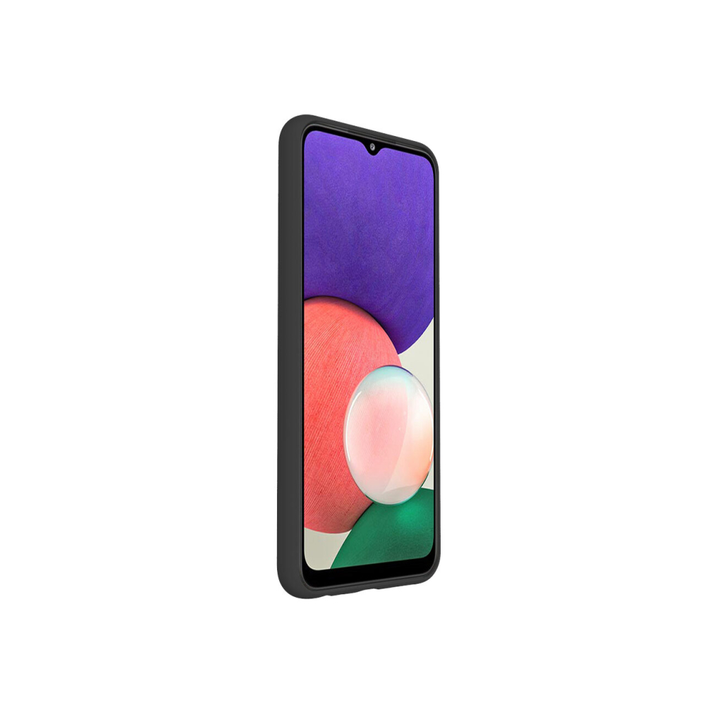 Husa Samsung Galaxy A22 5G Lemontti Silicon Soft Slim Black [2]