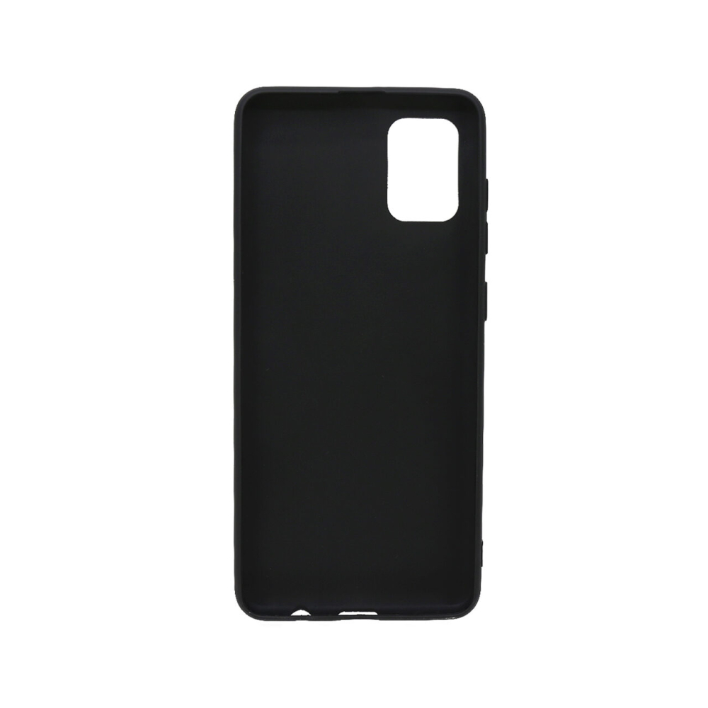 Husa Samsung Galaxy A31 Lemontti Silicon Silky Negru [2]
