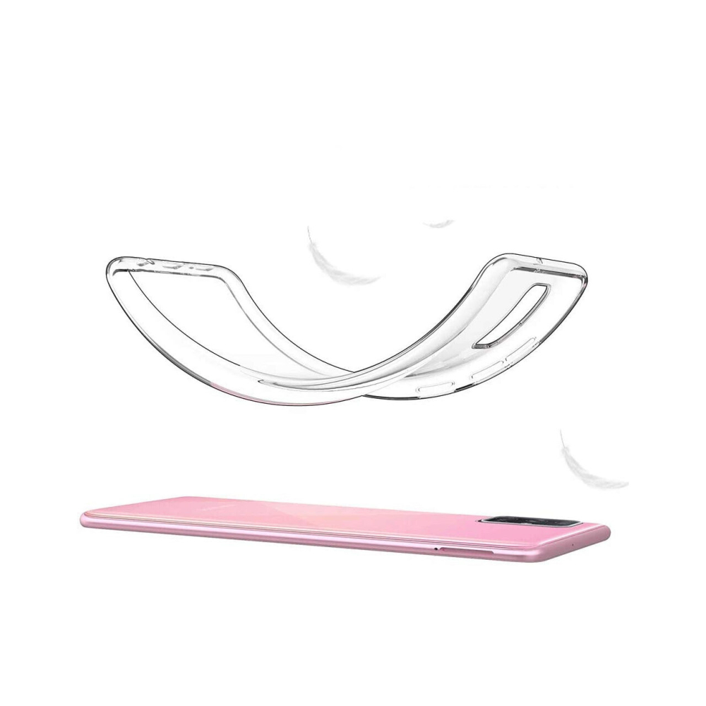 Husa Samsung Galaxy A31 Lemontti Silicon Transparent [3]