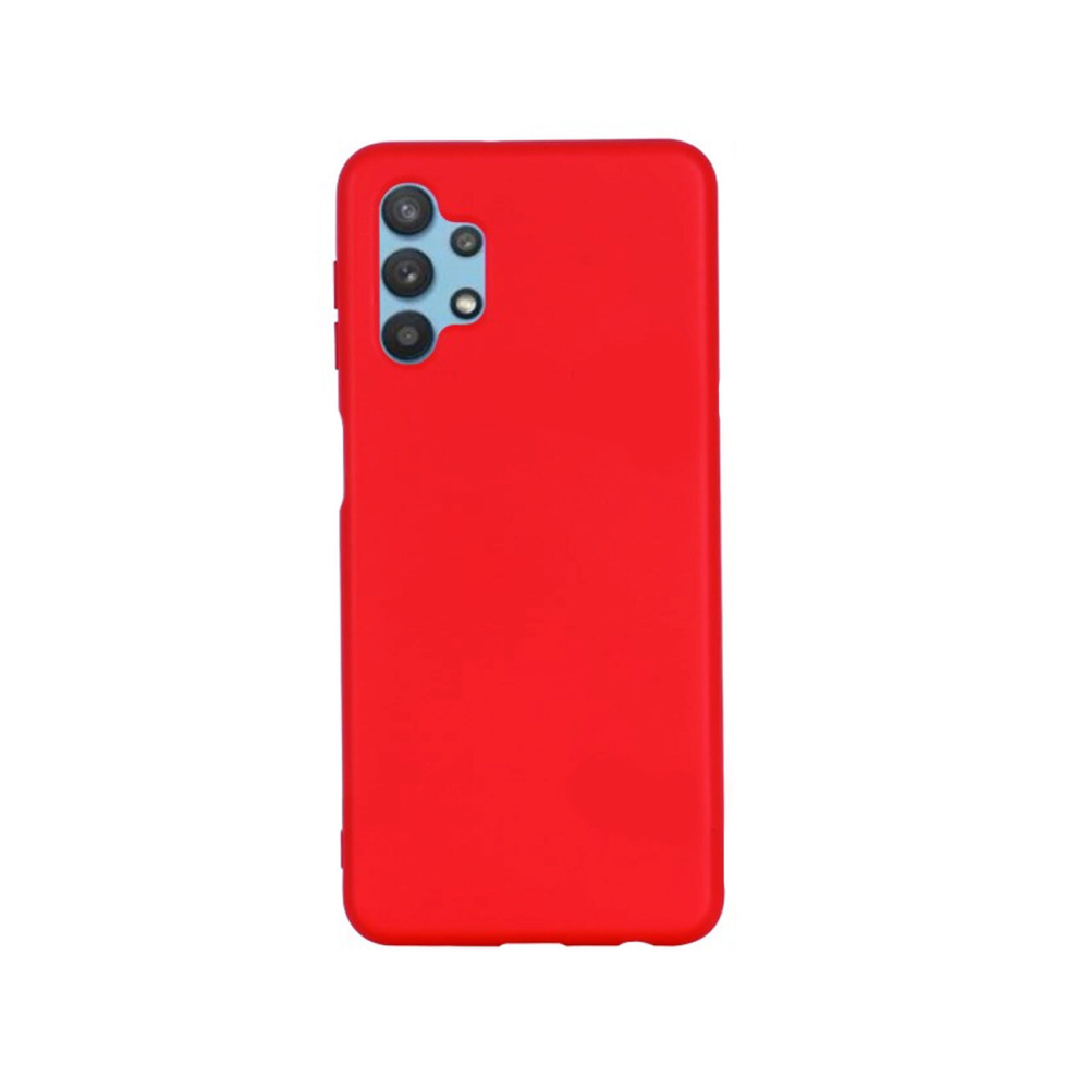 Husa Samsung Galaxy A32 5G Lemontti Silicon Silky Rosu [5]