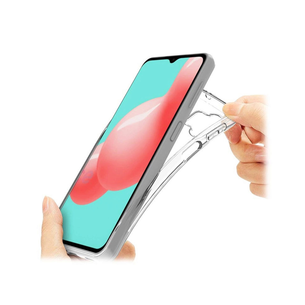 Husa Samsung Galaxy A32 5G Lemontti Silicon Transparent [3]
