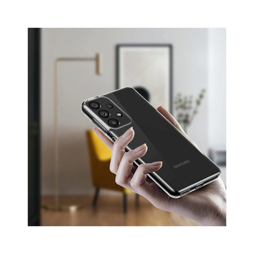 Husa Samsung Galaxy A33 5G Lemontti Silicon Transparent [3]