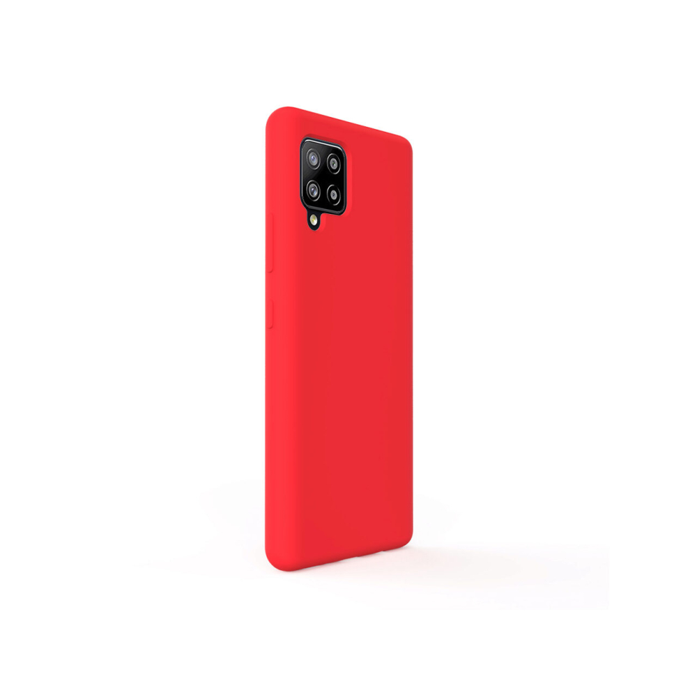 Husa Samsung Galaxy A42 5G Lemontti Liquid Silicon Red [5]