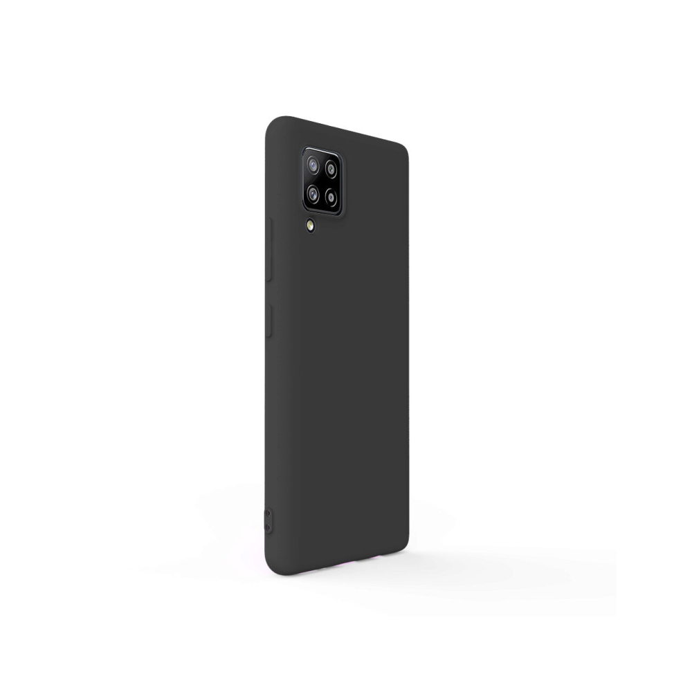 Husa Samsung Galaxy A42 Lemontti Silicon Soft Slim Black [5]