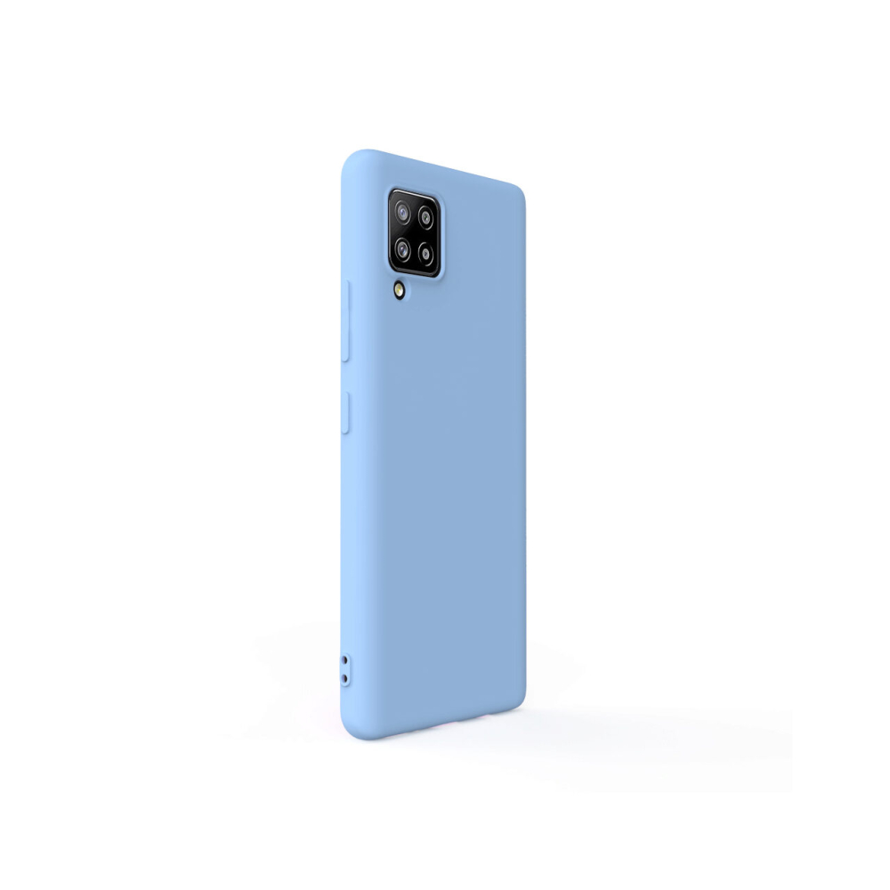 Husa Samsung Galaxy A42 Lemontti Silicon Soft Slim Light Blue [5]