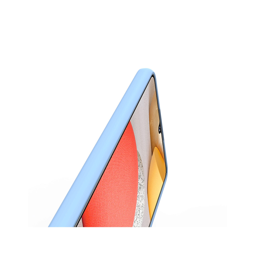Husa Samsung Galaxy A42 Lemontti Silicon Soft Slim Light Blue [4]