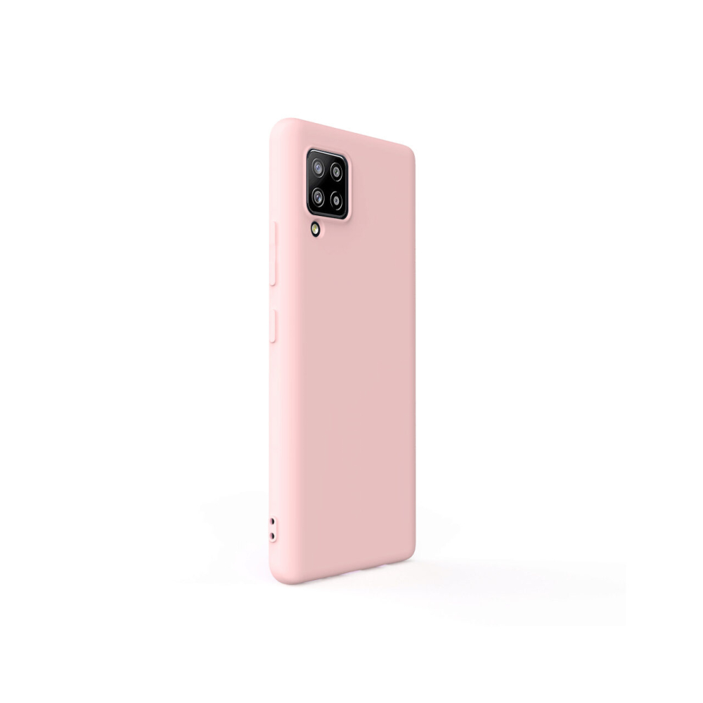Husa Samsung Galaxy A42 Lemontti Silicon Soft Slim Pink Sand [5]