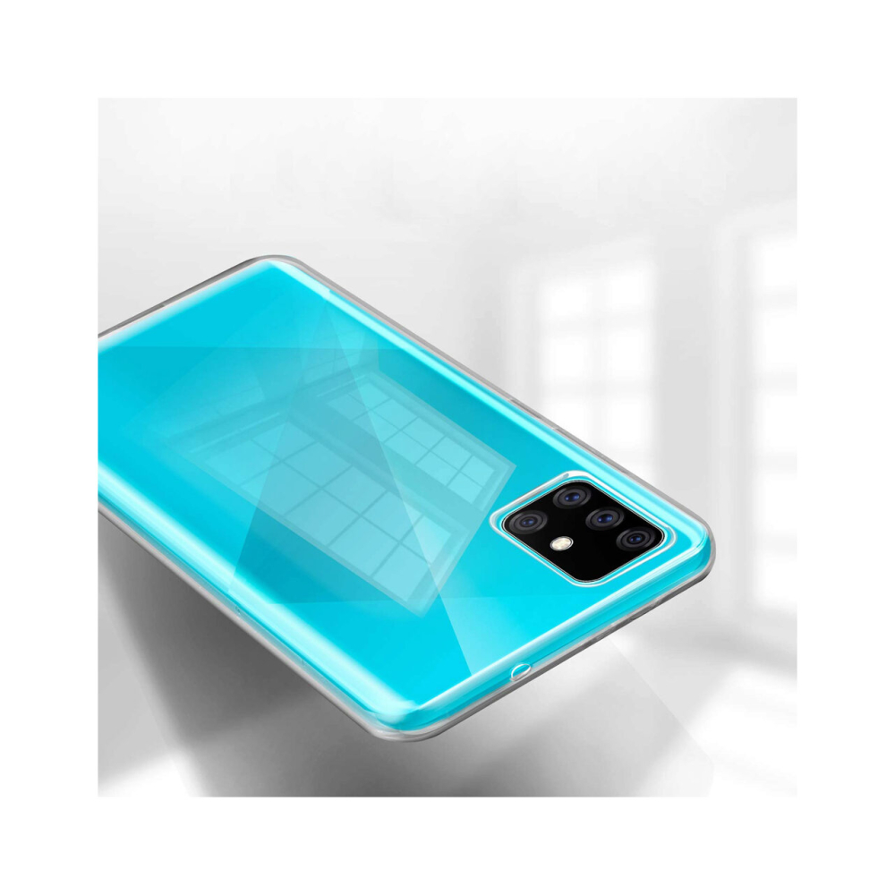 Husa Samsung Galaxy A51 4G Lemontti Silicon Transparent [5]