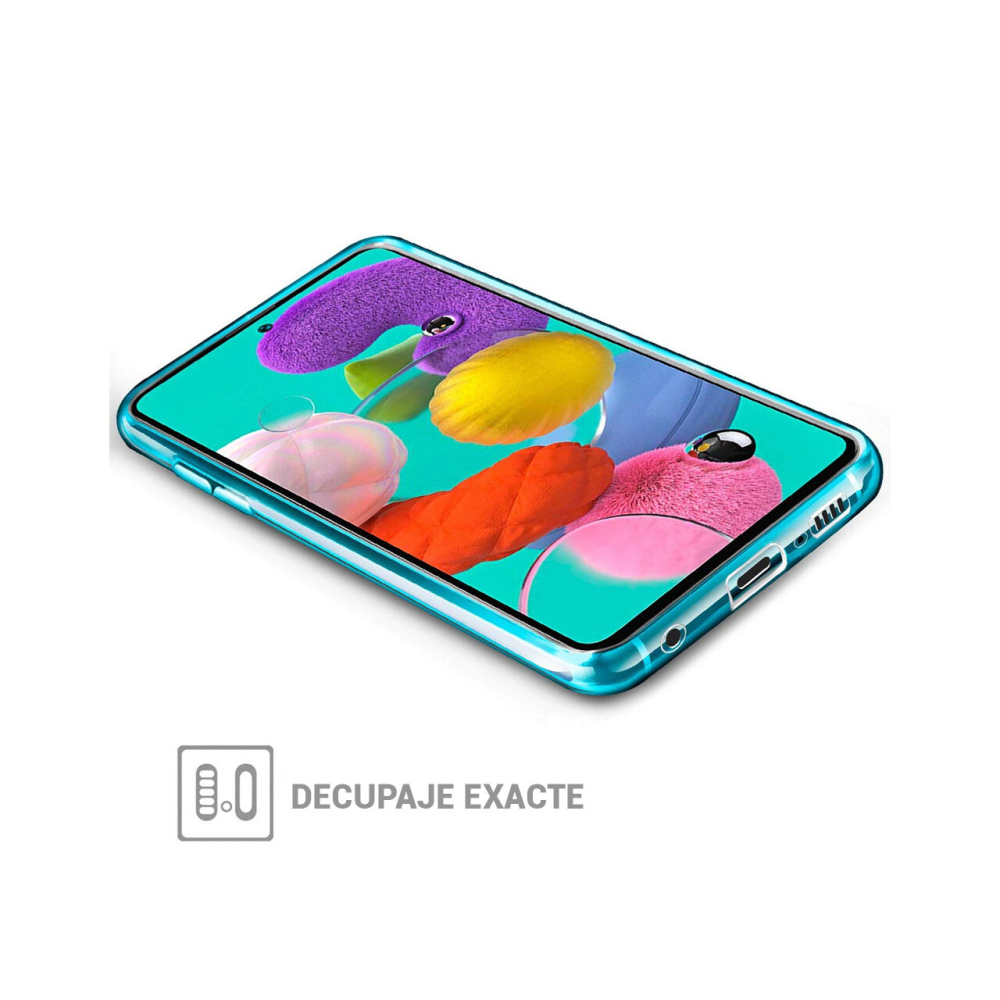 Husa Samsung Galaxy A51 4G Lemontti Silicon Transparent [4]