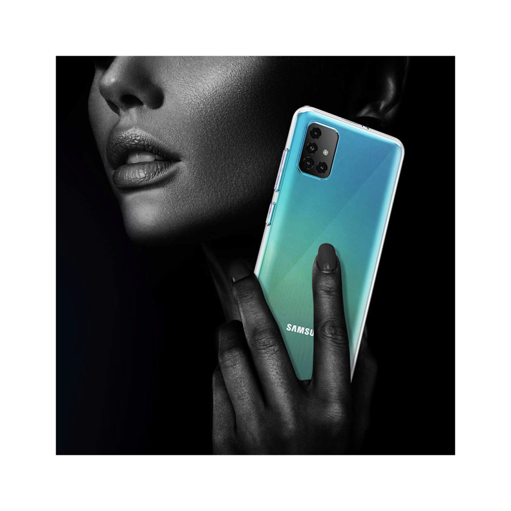 Husa Samsung Galaxy A71 Lemontti Silicon Transparent [3]