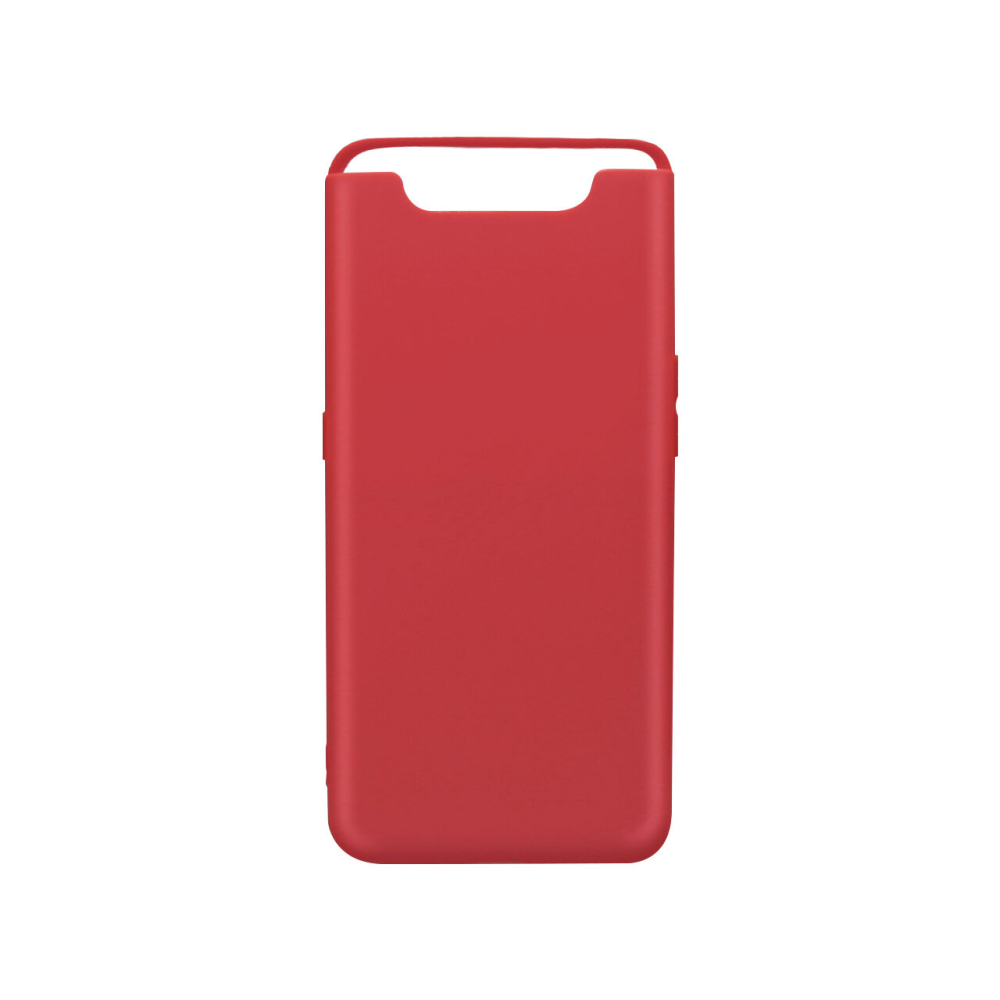 Husa Samsung Galaxy A80 / A90 4G Lemontti Silicon Silky Rosu [4]