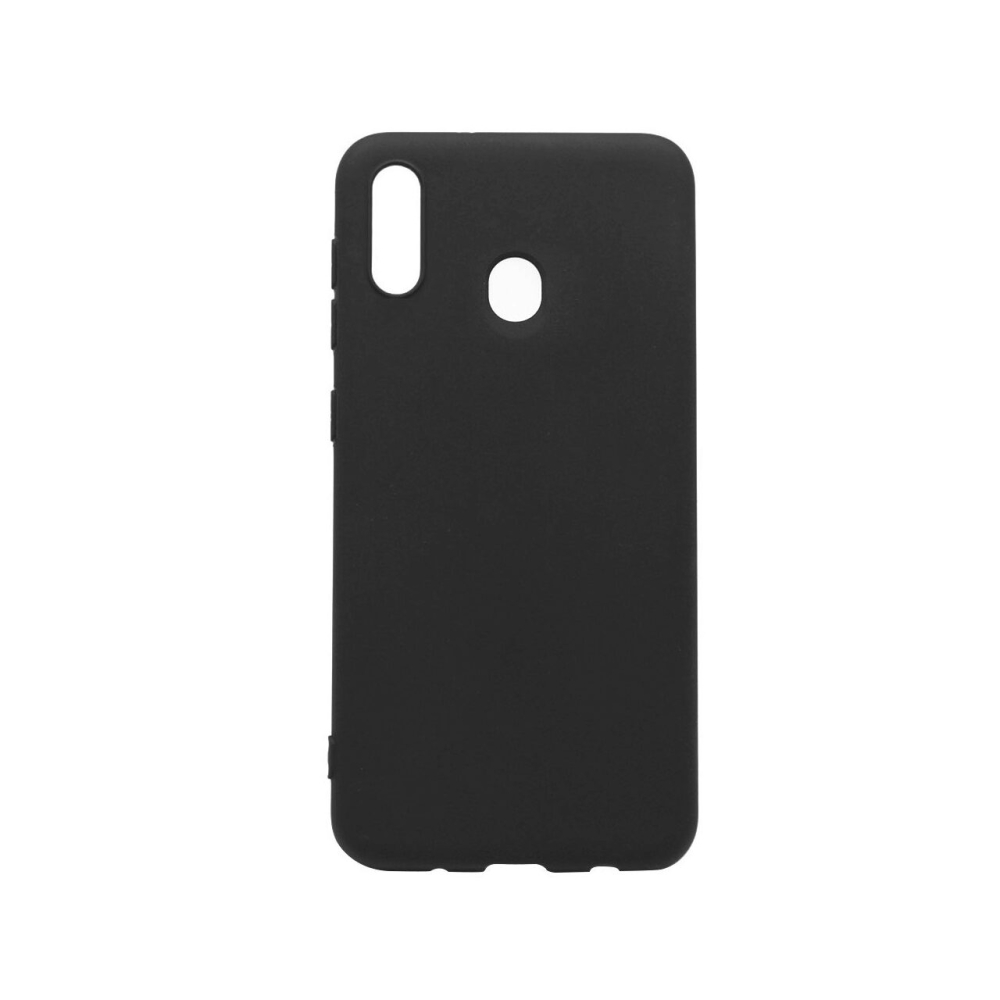 Husa Samsung Galaxy M20 Lemontti Silicon Silky Negru [4]