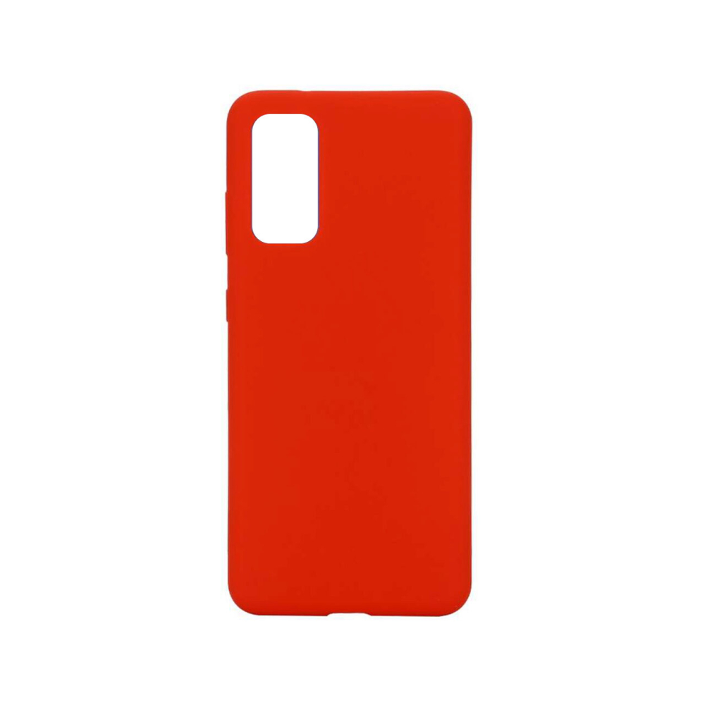 Husa Samsung Galaxy S20 Lemontti Silicon Silky Rosu [7]