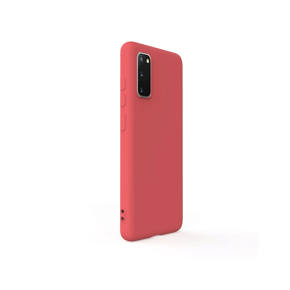 Husa Samsung Galaxy S20 Lemontti Silicon Soft Slim Santa Red [5]
