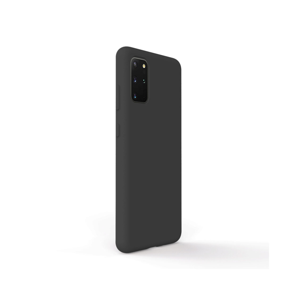 Husa Samsung Galaxy S20 Plus Lemontti Liquid Silicon Black [5]
