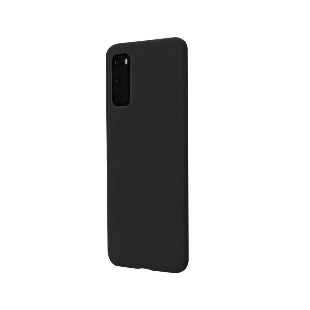 Husa Samsung Galaxy S20 Plus Lemontti Silicon Silky Negru [3]