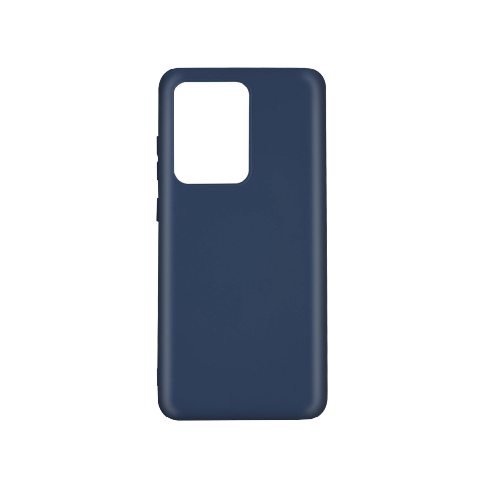 Husa Samsung Galaxy S20 Ultra Lemontti Silicon Silky Albastru Inchis [5]