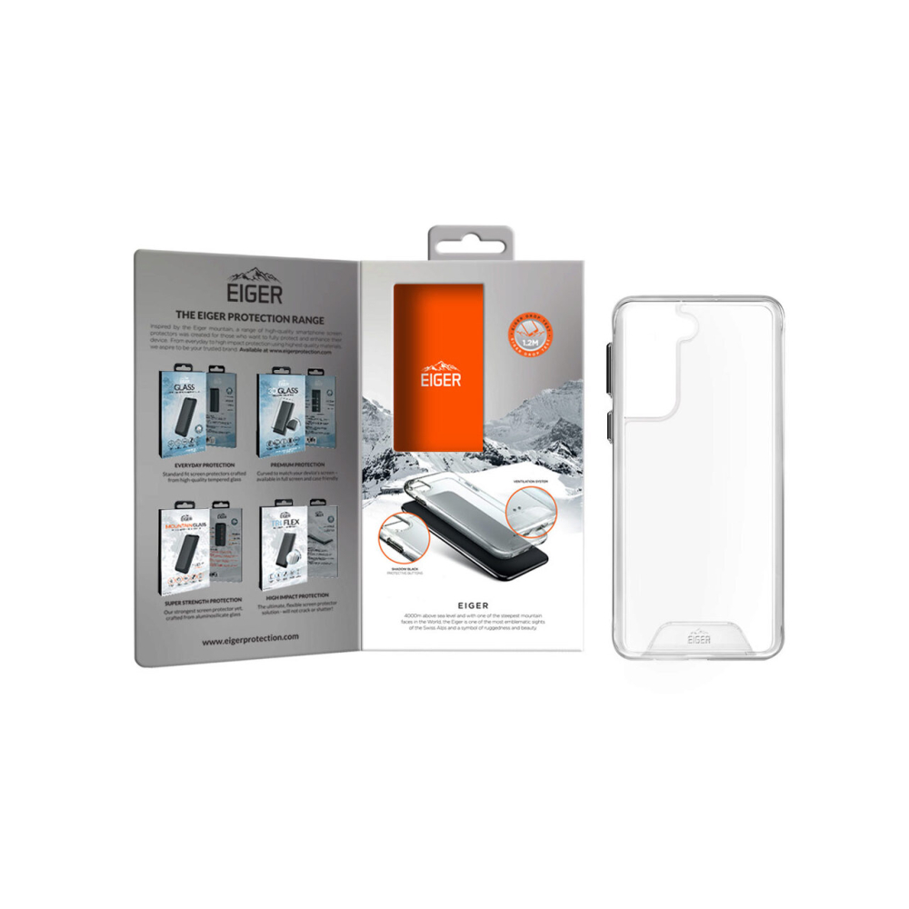 Husa Samsung Galaxy S21 Plus Eiger Glacier Case Clear [2]